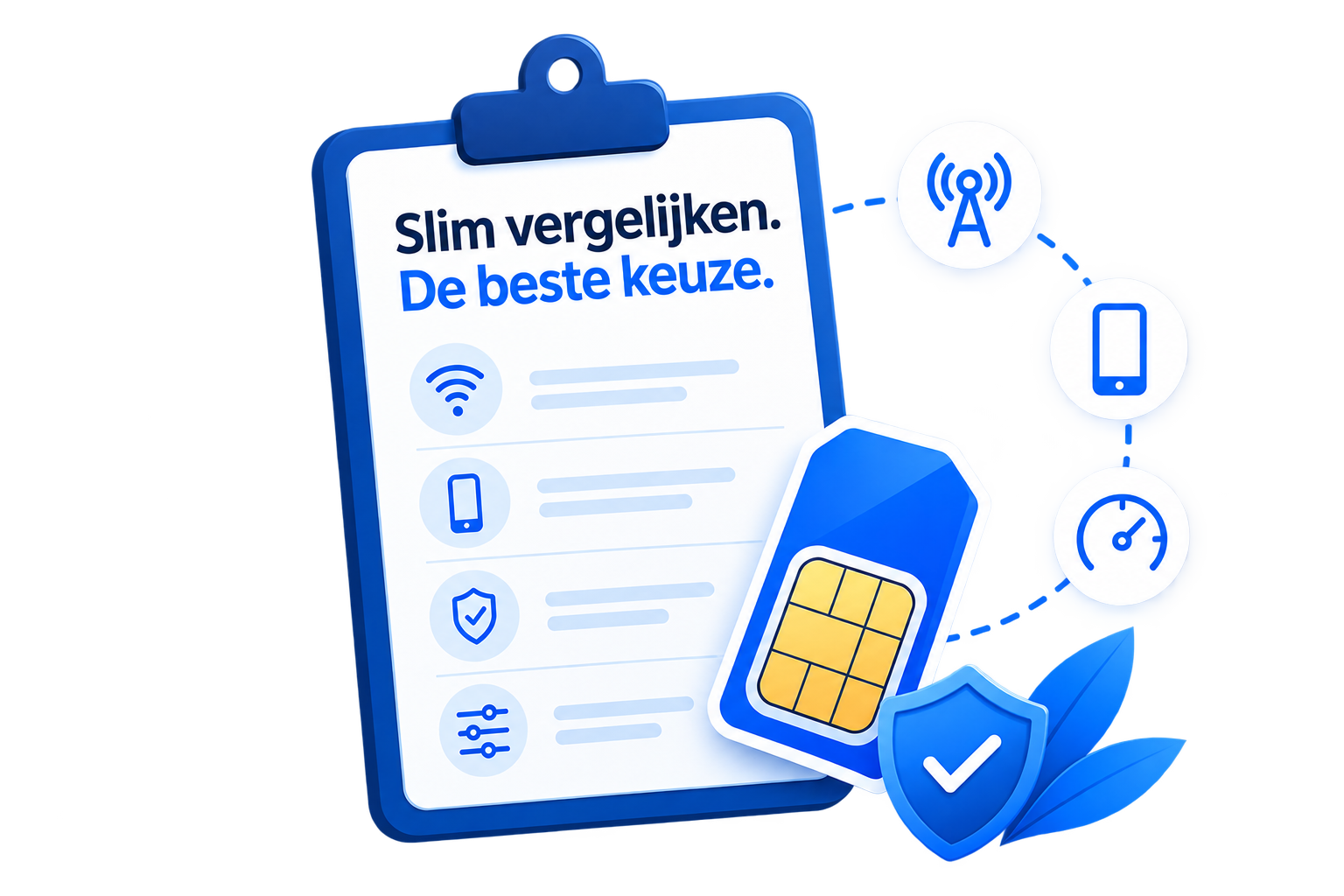 Mobiele abonnementen vergelijken en het aanbod kiezen dat bij jou past